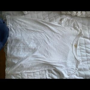 Free people white tee